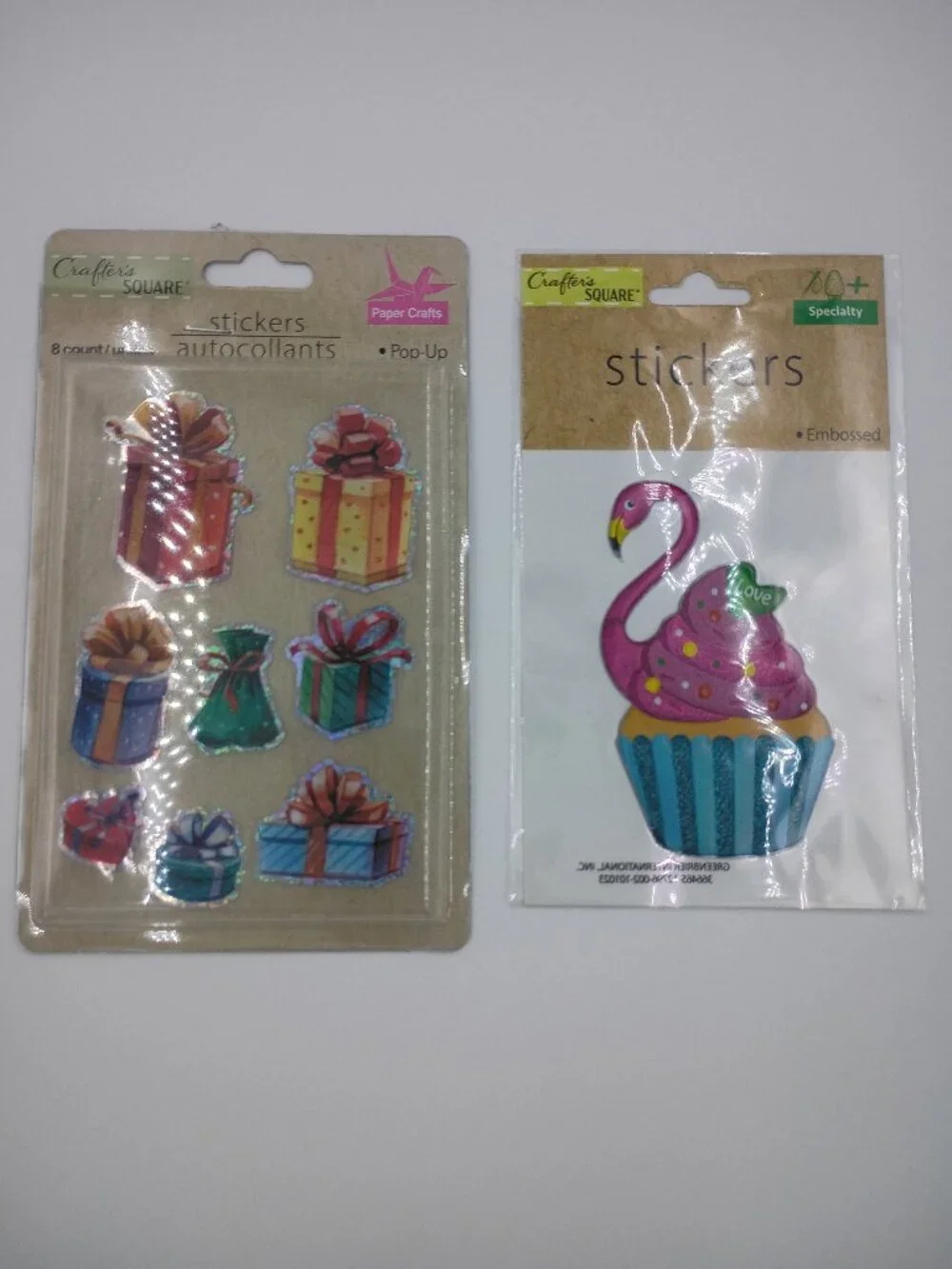 8-Pc Birthday Craft Bundle- Vinyl Rolls Stencils Clear Stamps Stickers